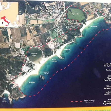 Casa Ursula A 800 M Dal Mare Apartamento Chia